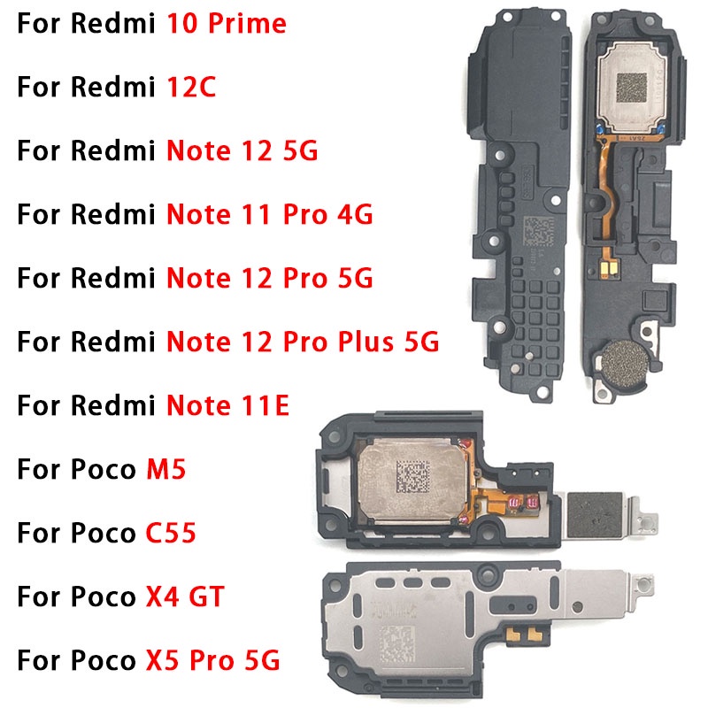 Original Loudspeaker For Xiaomi Redmi 12C 10 Prime Redmi Note 12 Pro