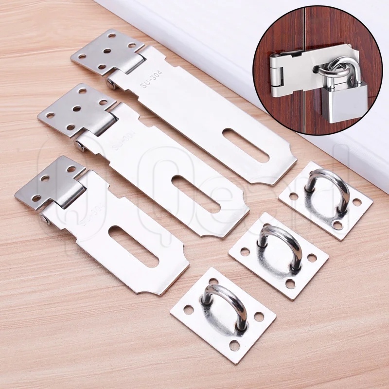 Household Stainless Steel Anti Theft Security Lock Plate Multi