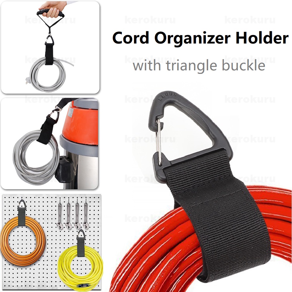 New Cord Organizer Holder With Triangle Buckle Wire Manager Power