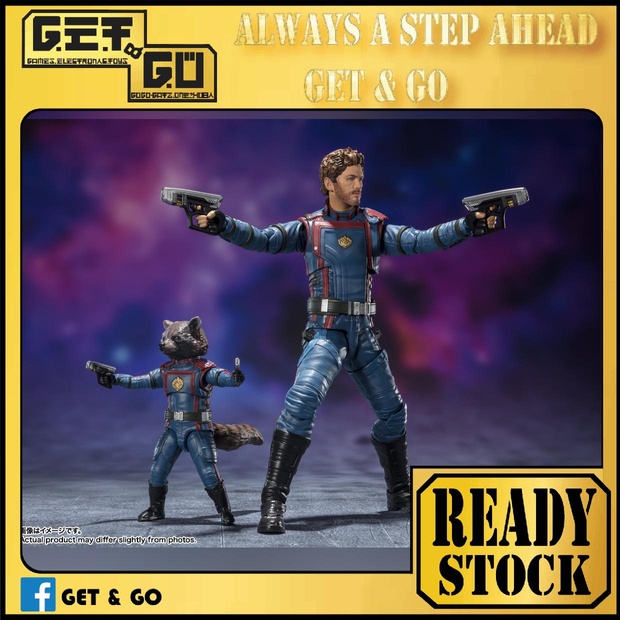 Ready Stock Bandai Tamashii Nations S H Figuarts Shf Star Lord