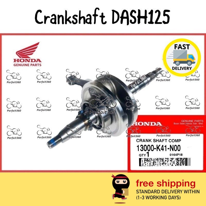 13000 K41 N00 HONDA DASH125 DASH 125 FI Crankshaft Crank Shaft 100