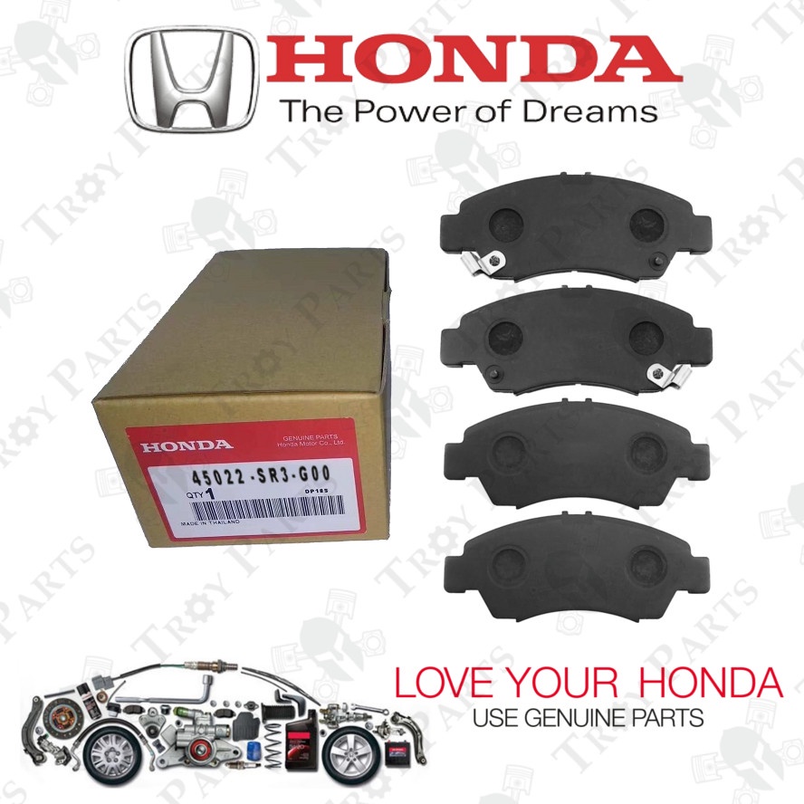 Original Honda Front Brake Pad Sr G For City Sel Civic Sr So