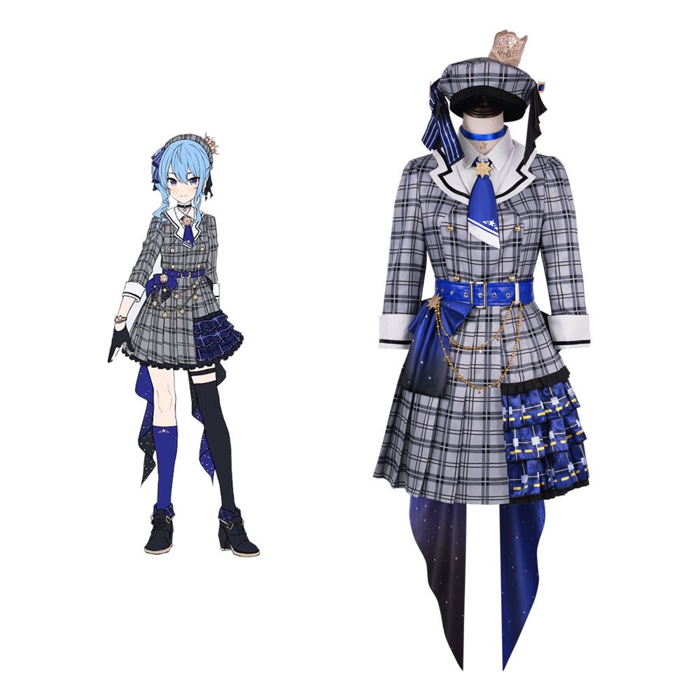 Hololive Hoshimati Suisei Cosplay Clothing Virtual Idol Vtuber