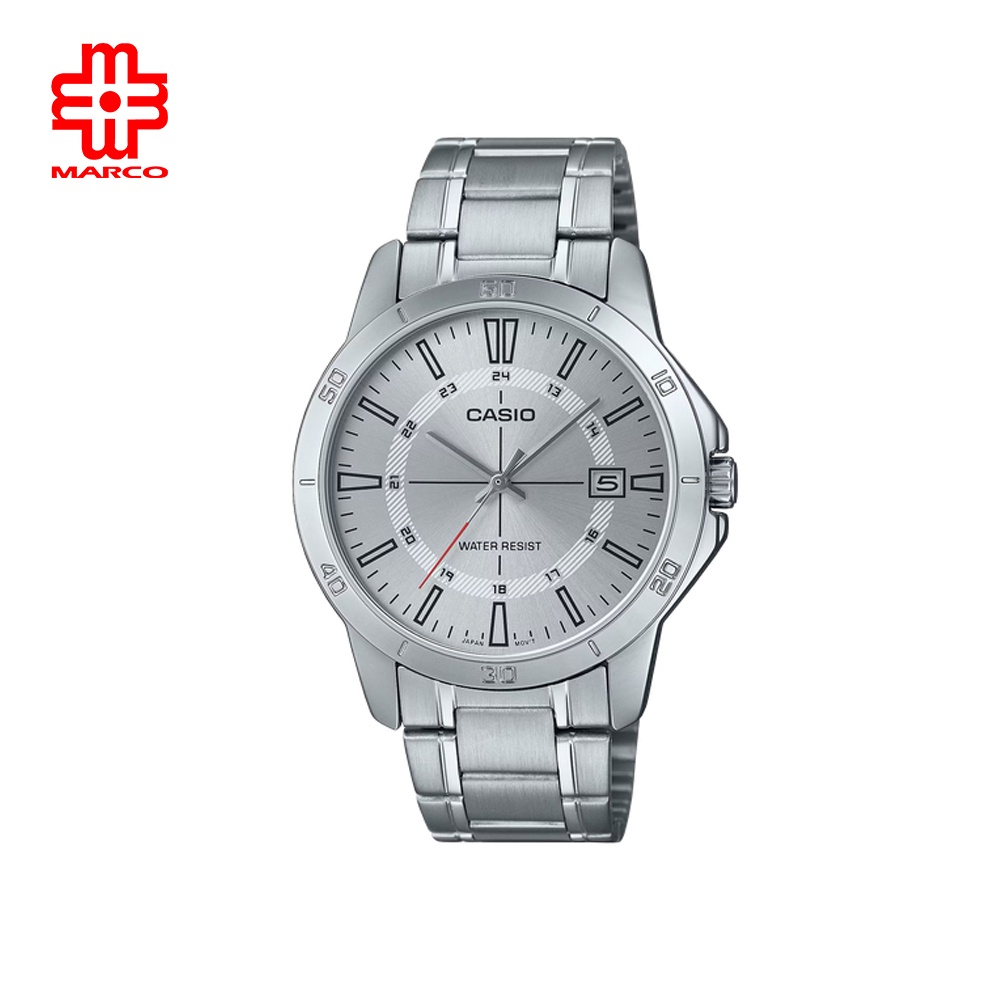 Casio General Mtp V D C Silver Stainless Steel Band Men Watch