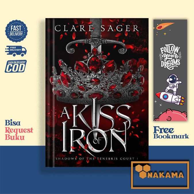 A Kiss Of Iron By Clare Sager English Version Shopee Malaysia