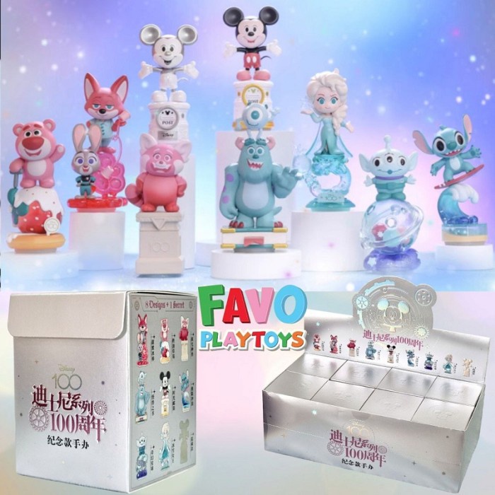 Top TOY Disney 100th Years Anniversary Series Blind Box Figure Set