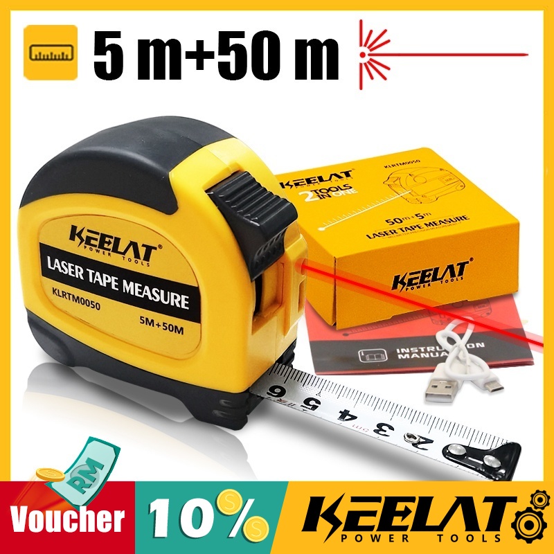 Keelat Laser Tape Measure Wireless In M M Waterproof Ip Laser