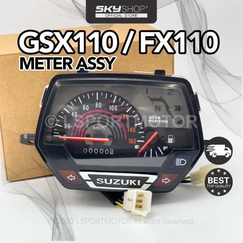 Suzuki Gsx Fx Meter Assy Speedometer Gsx Fx S Shopee