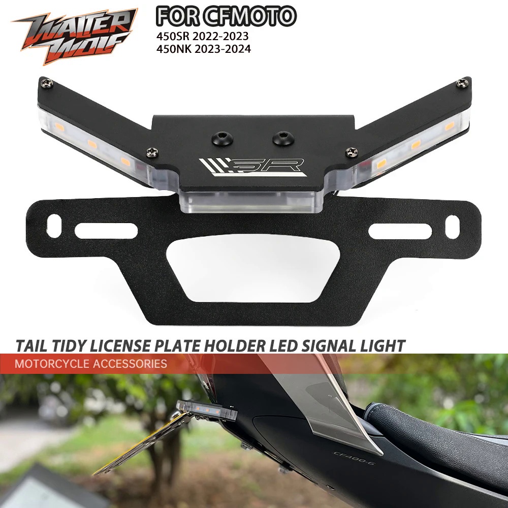 For Cfmoto Sr Motorcycle License Plate Holder Srs Sr Nk