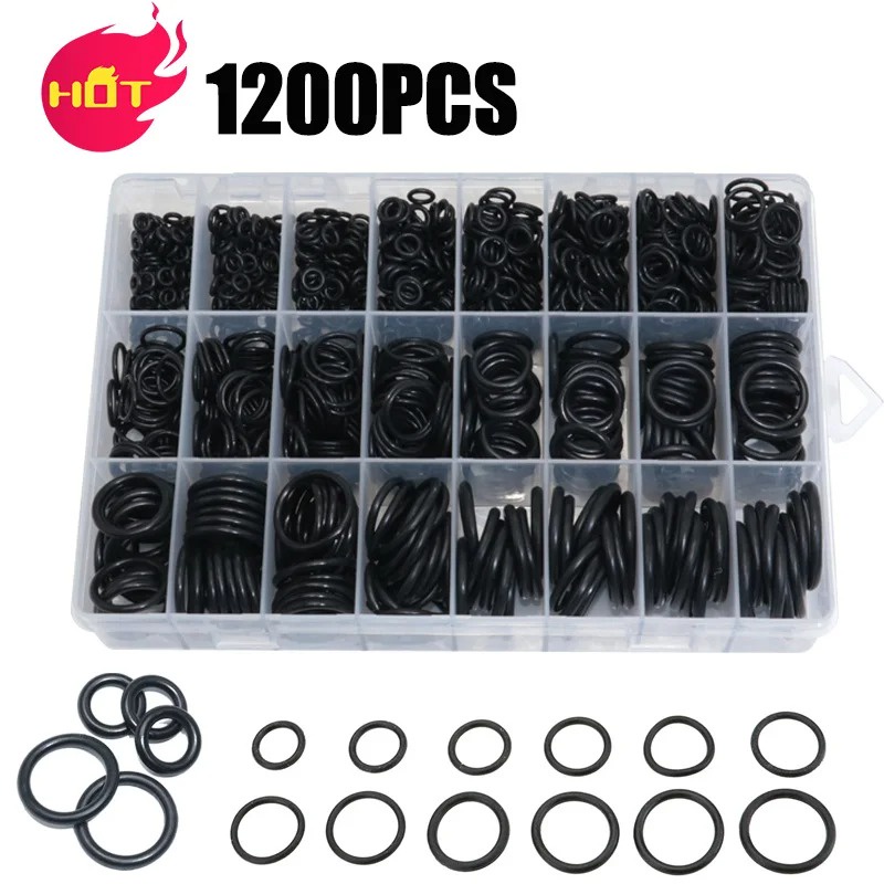 Pcs O Ring Rubber Gaskets Seal Ring Set Nitrile Rubber High