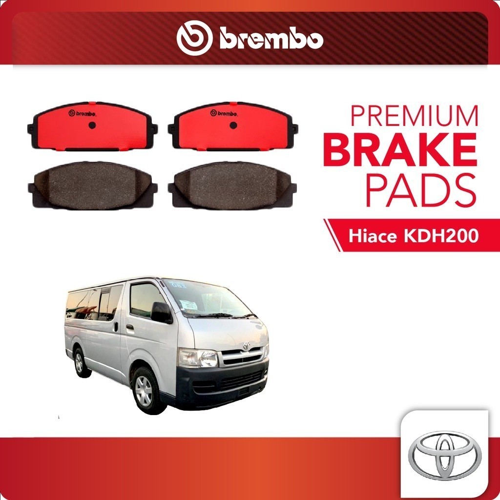 BREMBO NAO Front Brake Pads 1 Set For Toyota Hiace KDH200 201