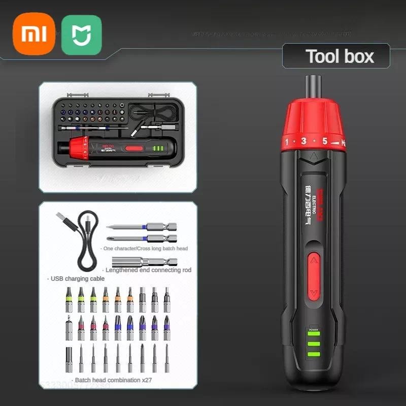 Xiaomi Delixi Electric Screwdriver Multi Functional Charging Household