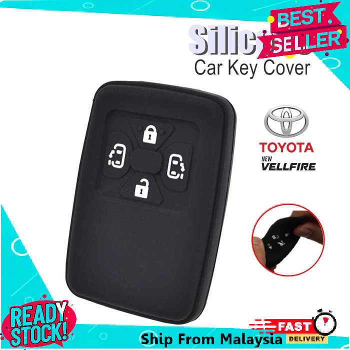 Toyota Vellfire Alphard Estima Keyless Remote Car Key Silicone