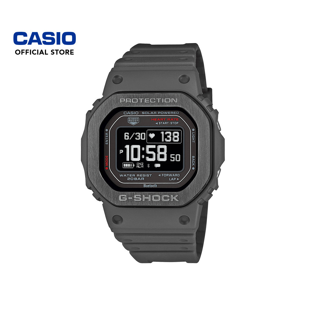 Casio G Shock G Squad DW H5600MB 8 Gray Bio Based Resin Band Men Sport