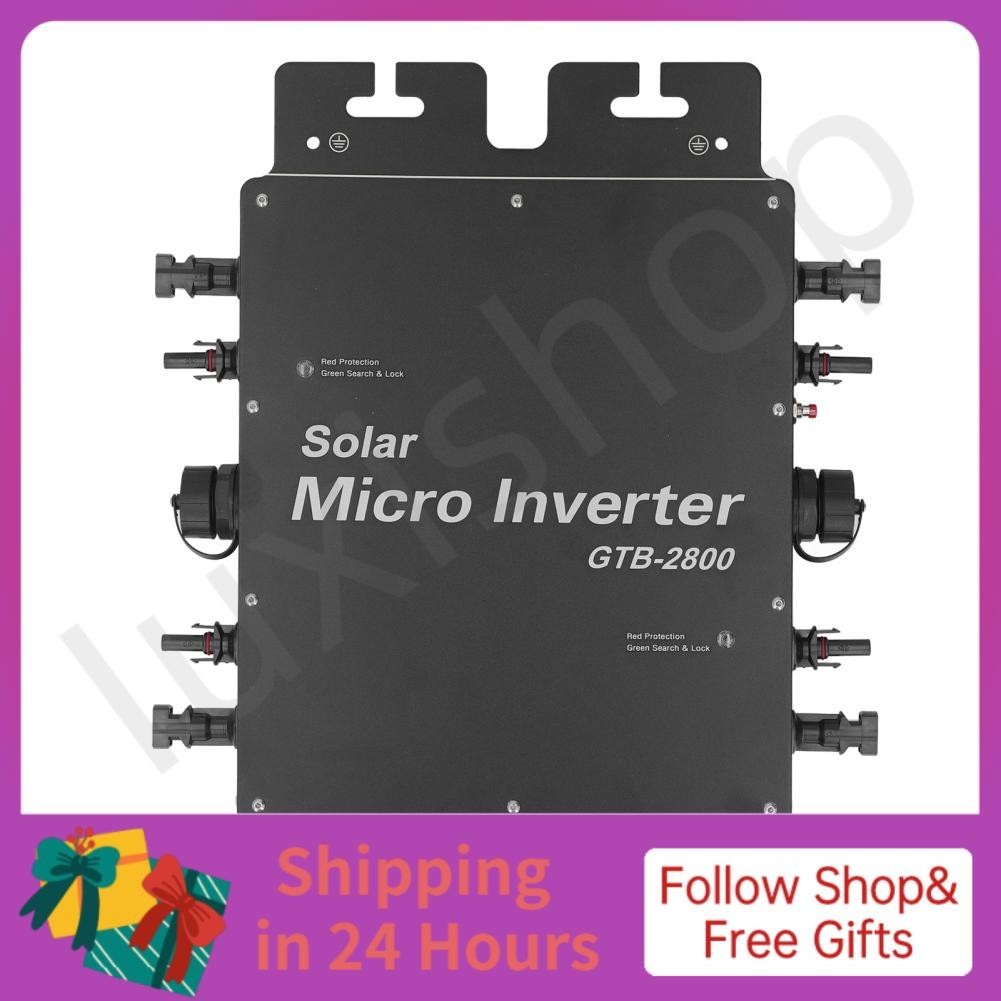 Iuxishop W Solar Grid Tie Inverter Mppt Power Micro With Wifi