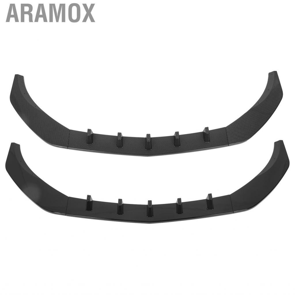 Aramox Front Bumper Lip Body Kit Spoiler Sporty Fine Workmanship Maxton