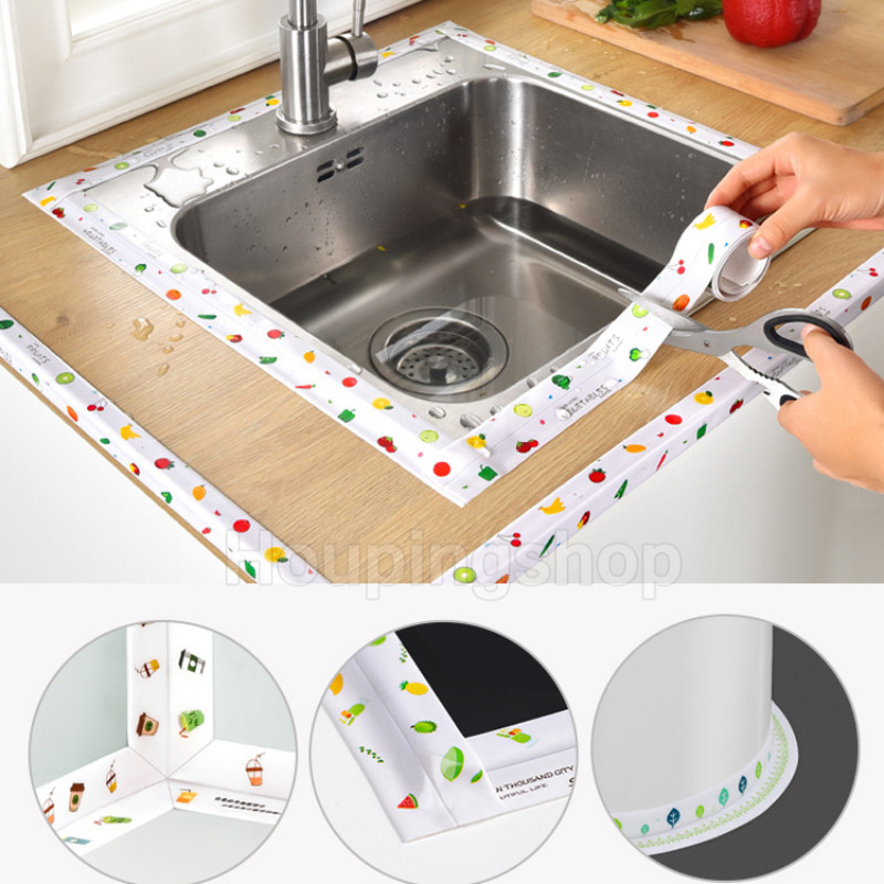 38MM 3 2M Kitchen Sink Waterproof Sticker Anti Mold Waterproof Tape