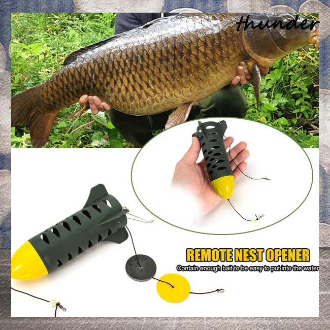 Thunder Automatic Vibration Fishing Feeder Long Distance Casting Pellet