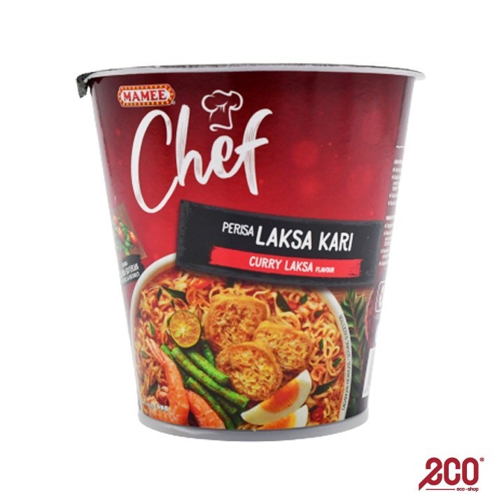 Mamee Chef Instant Cup Noodles Curry Laksa G Ab L T Ab