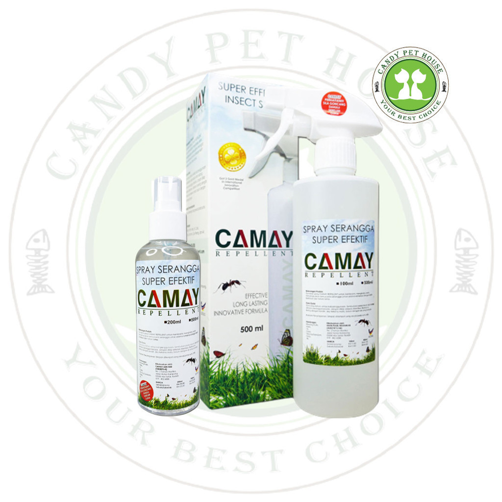 Camay Repellent Spray Serangga Super Efektif 200ml 500ml Shopee