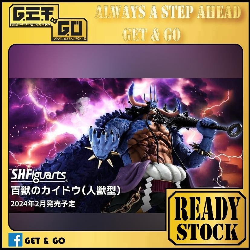 Ready Stock Bandai Tamashii Nations S H Figuarts SHF One Piece Kaido King Of The Beasts Human