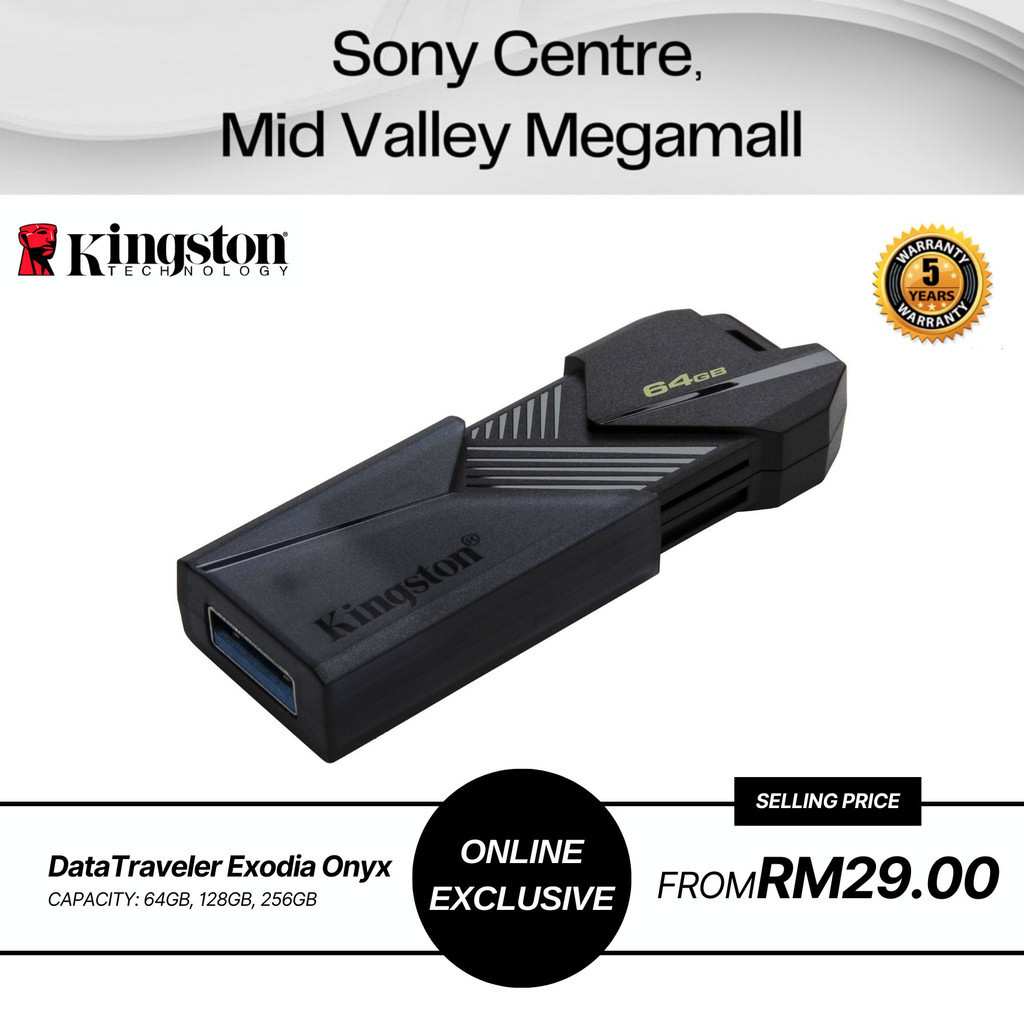 Kingston Datatraveler Exodia Onyx Gb Gb Gb Usb Flash Drive