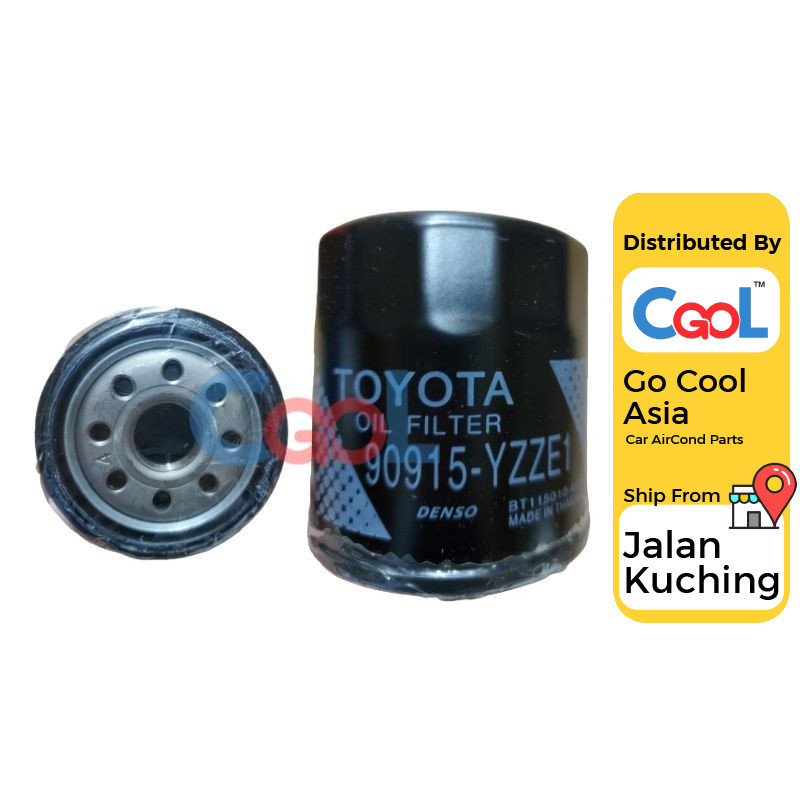 Toyota Genuine Oil Filter 90915 YZZE1 Wish Avanza Yaris Camry