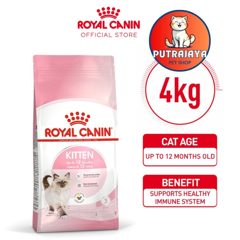 Royal Canin Second Age Kitten 4kg Dry Cat Food Makanan Kucing