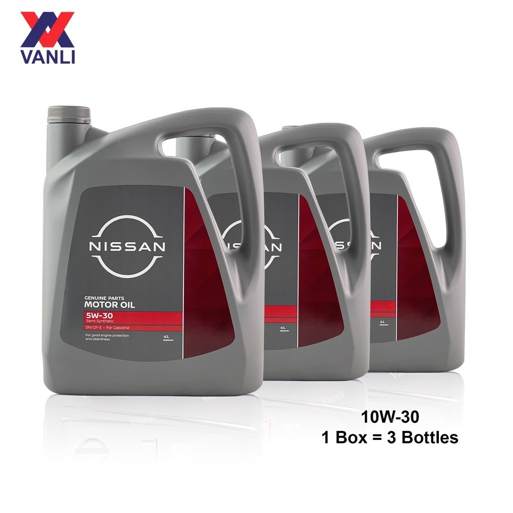 Nissan Engine Oil Semi Synthetic 5w30 10w40 4l For Almera Teana