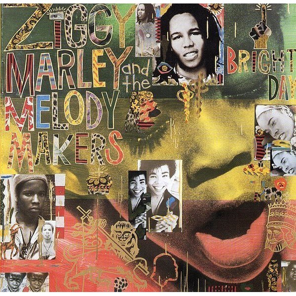 Used Ziggy Marley And The Melody Makers One Bright Day Cd Us