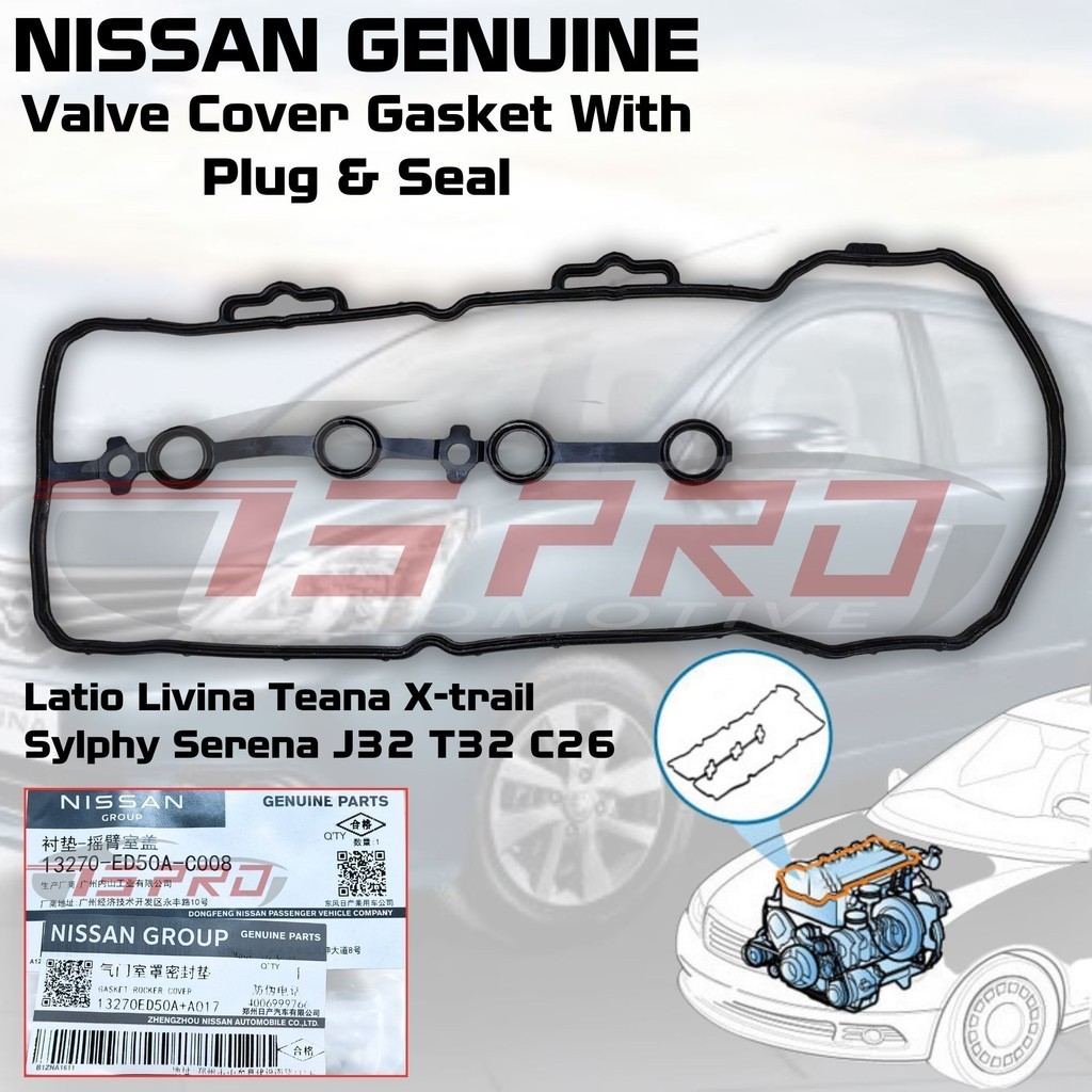 Nissan Genuine Valve Cover Gasket Plug Seal Ee A C Latio