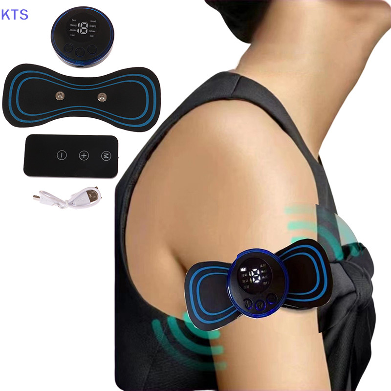 KTS 1Set Portable EMS Neck Stretcher Electric Massager 8 Mode Cervical