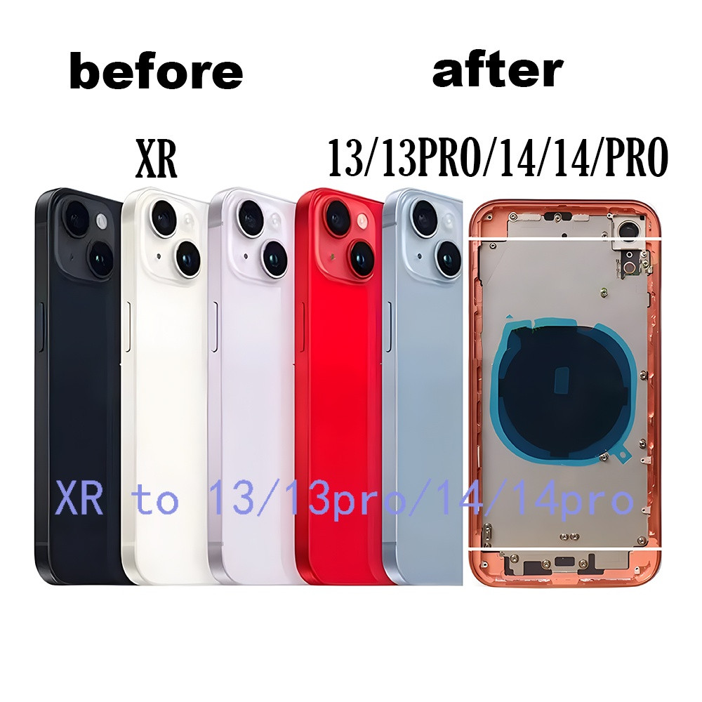 Housing For Xr To Pro Back Cover Assembly Diy Shell For Xr Like