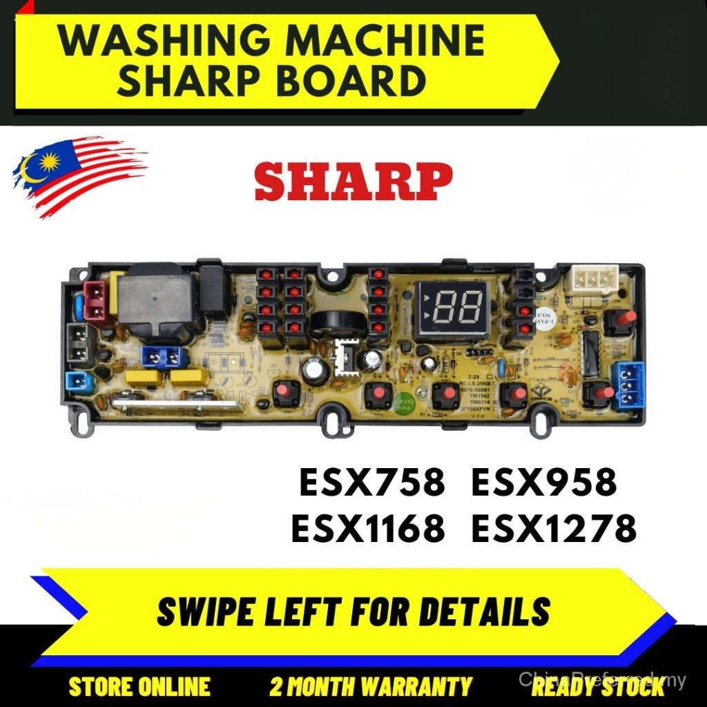 Sharp Washing Machine Pcb Board Board Washer Sharp Esx Esx