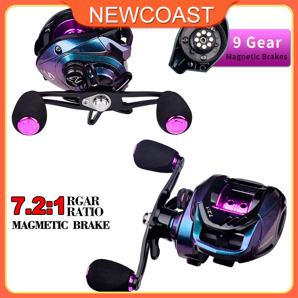 Proberos Mesin Pancing Fishing Reel Carbon Shell Lightweight Gear