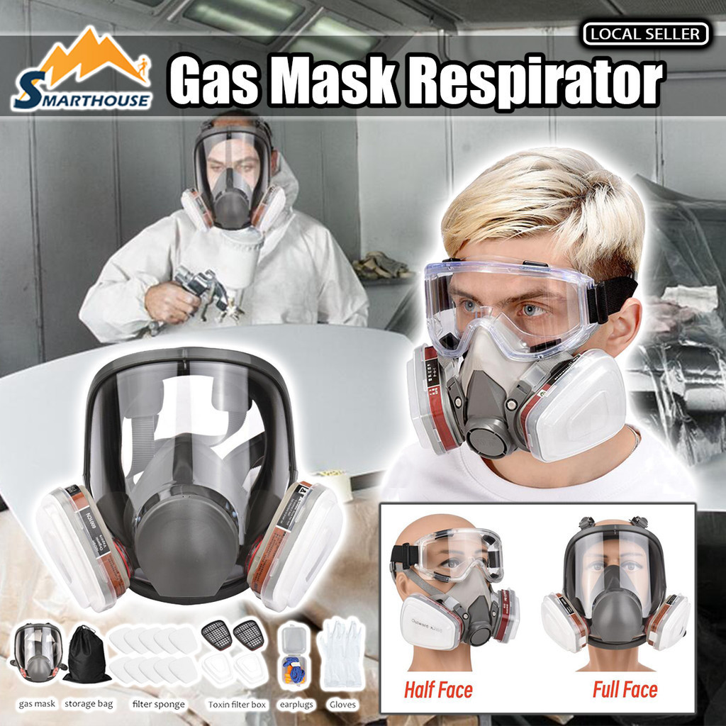 18 In 1 Full Face Gas Mask Respirator For 6800 Mask Facepiece