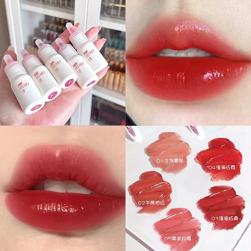 Daimanpu Lipstick Long Lasting Nature Liquid Lip Tint Mirror Surface