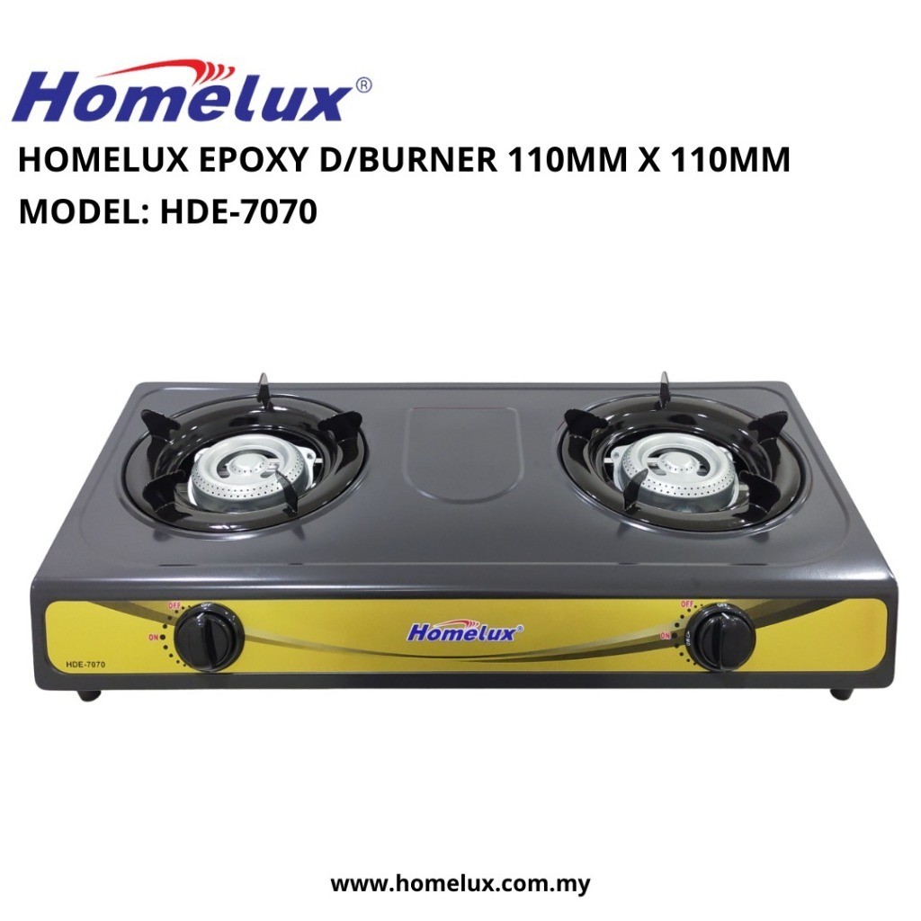 Sirim Homelux Epoxy Burner Gas Stove Gas Cooker Mmx Mm Hde