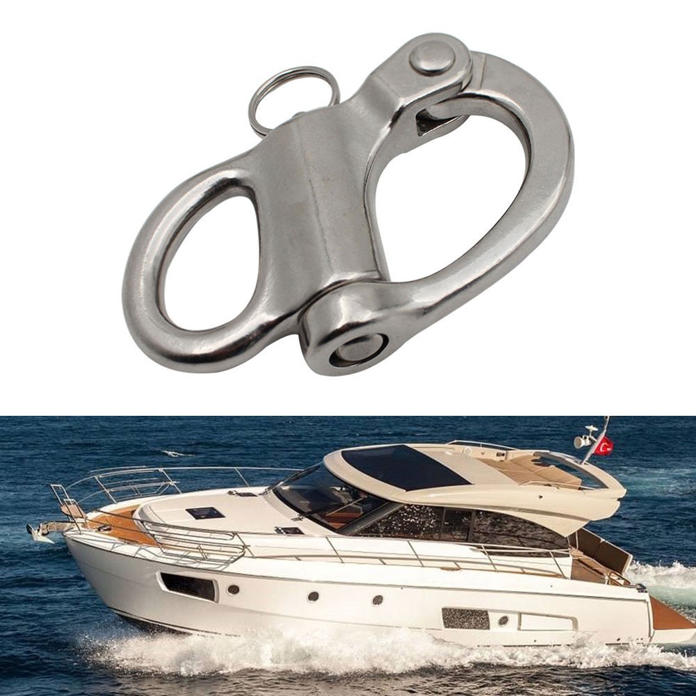 Jumlee Stainless Quick Release Boat Anchor Chain Eye Shackle Swivel