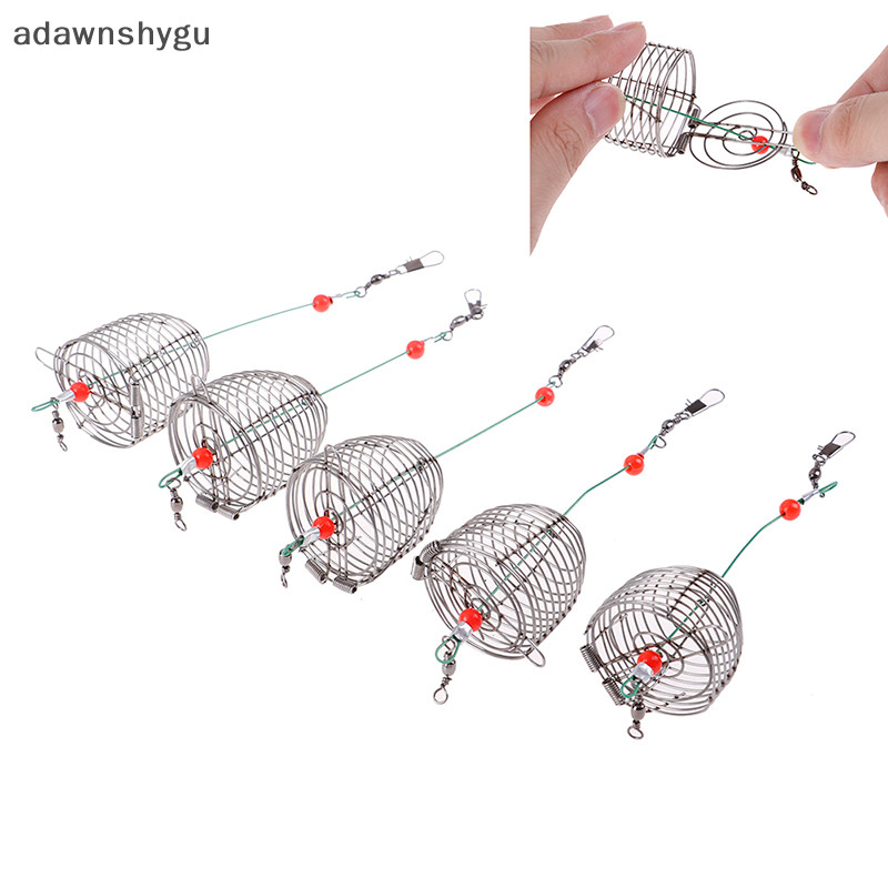 Adawnshygu Pcs Wire Fishing Lure Cage Fish Bait Cage Fishing Trap