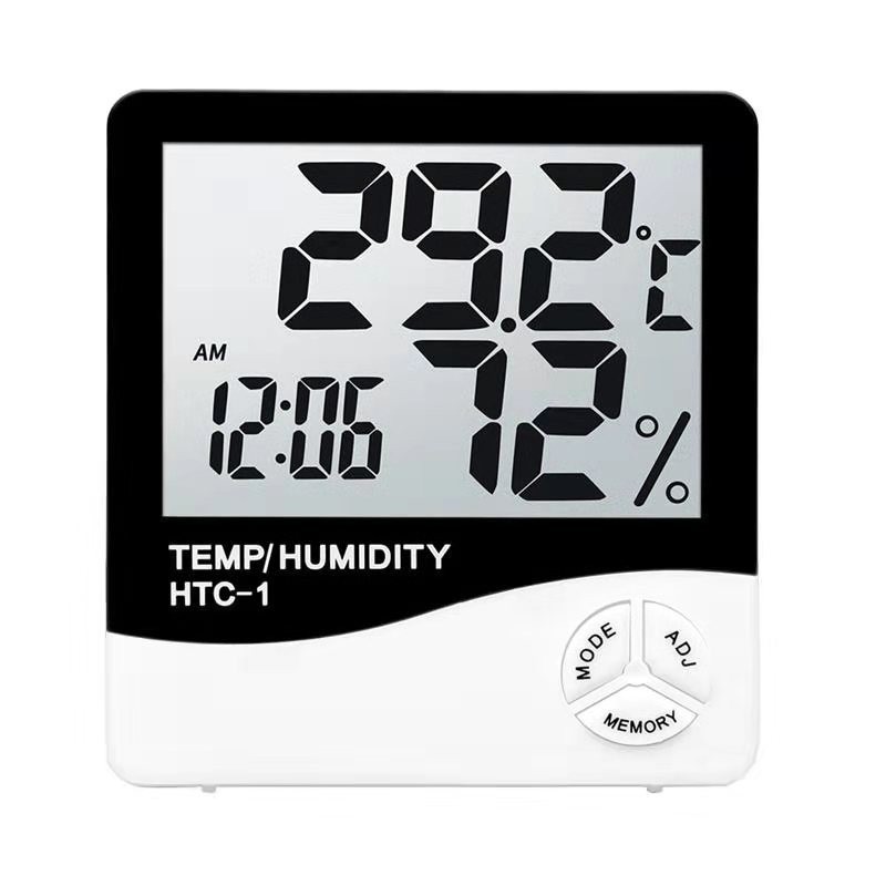 Digital Indoor Thermo Hygrometer Wall Mounted Desk Stand Dual Use