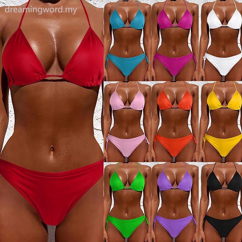 Swimsuit Women S Bikini High Waisted Tummy Control Two Piece Swimwear