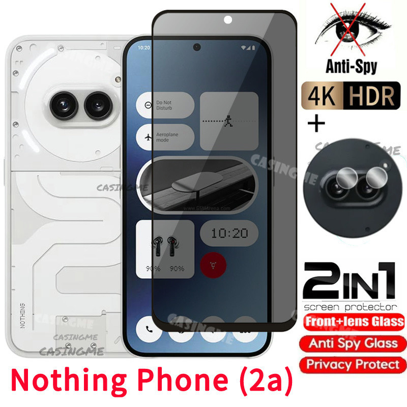 Nothing Phone A Private Tempered Glass Anti Spy Full Cover