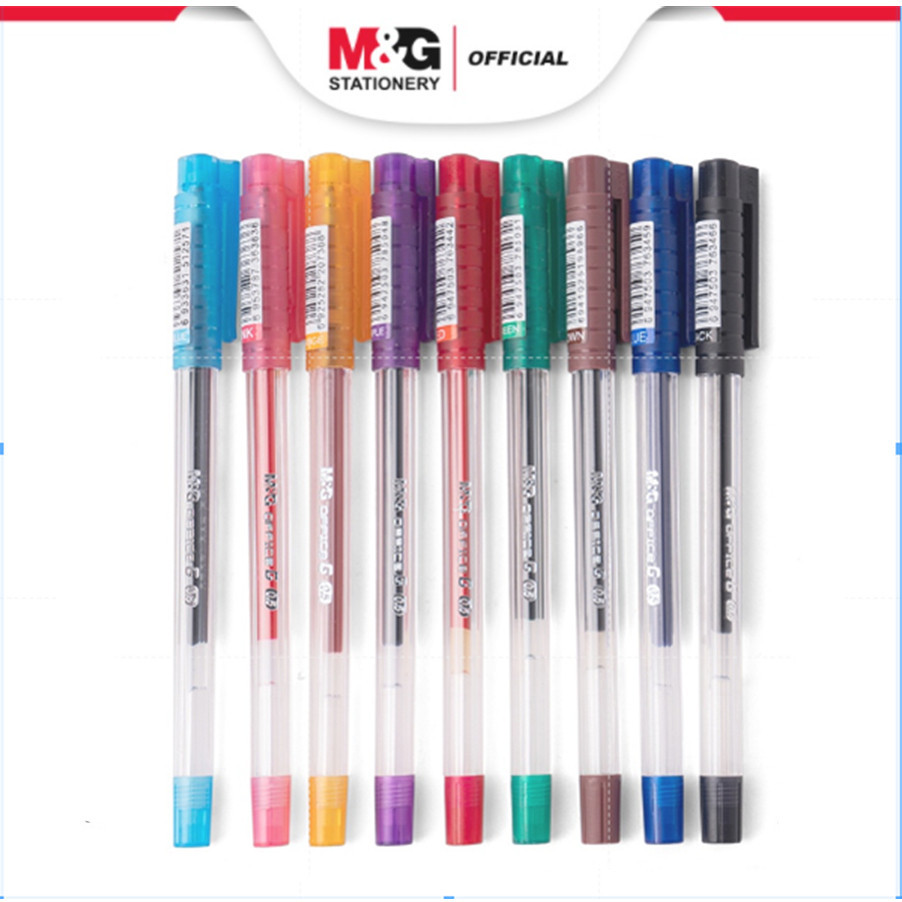 M G Gel Pen Economic Stick Gel Pen Mm Office G Liquid Pen Colorful