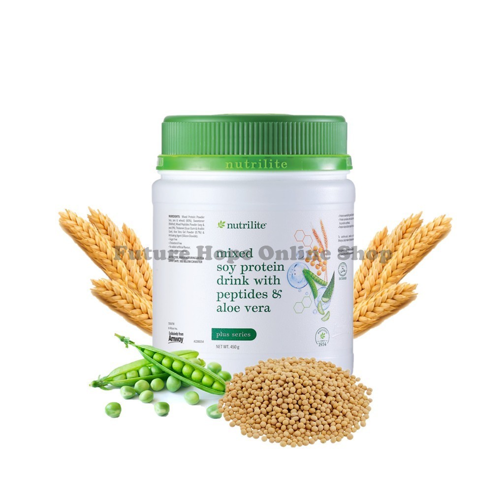 Nutrilite Mixed Soy Protein Drink With Peptides Aloe Vera G