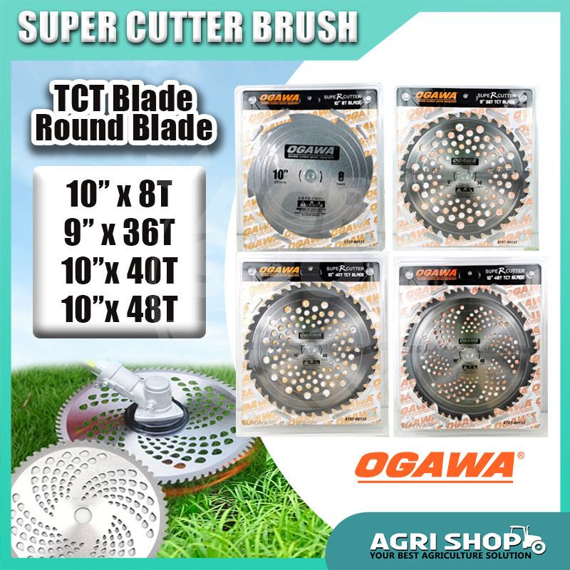 Agrishop Ogawa T T T T Super Cutter Brush Cutter Metal Blade