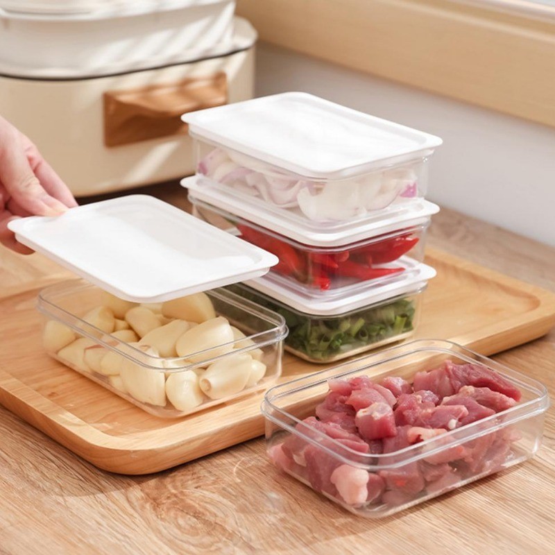 1Pc Kitchen Refrigerator Frozen Meat Storage Preservation Box Portable