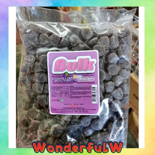 CM Gula Jelly Bulk Blackcurrant Gummy 800g Cocoaland Shopee Malaysia