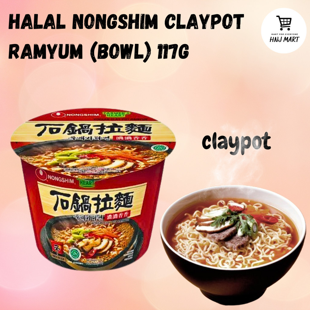 Bowl Cup Halal Korea Nongshim Shin Ramyun G Shin Stir Ramyun