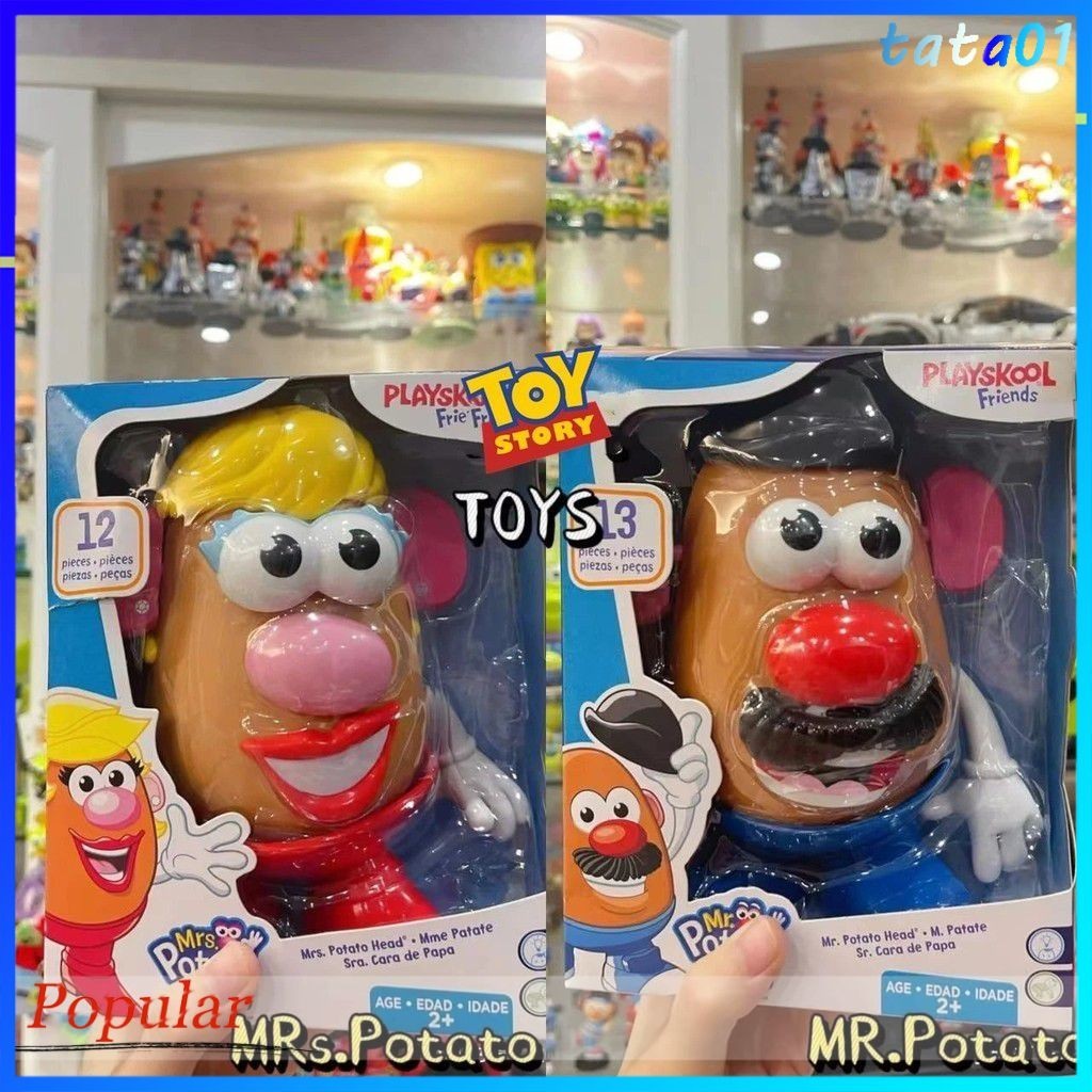 Toy Story Action Figures Mr Potato Mrs Potatoes Head Educational Toys